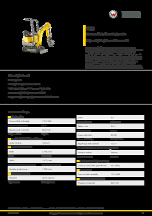 Електрически верижни багери Wacker Neuson 803 dual power 