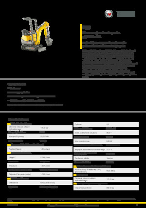 Електрически верижни багери Wacker Neuson 803 dual power 