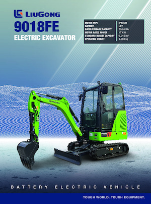 Електрически верижни багери Liugong 9018FE