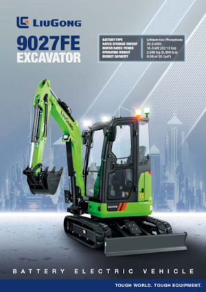 Електрически верижни багери Liugong 9027FE