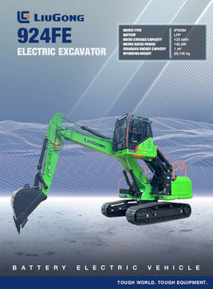 Електрически верижни багери Liugong 924FE