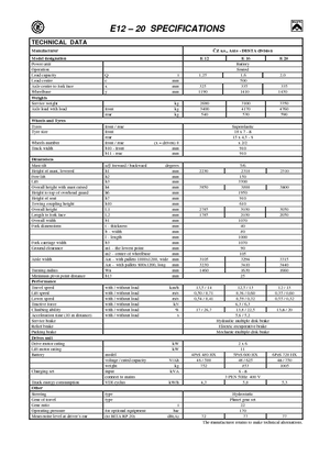 Челни вилични електрокари Desta E 16 ac
