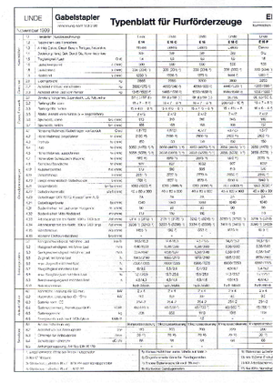 Челни вилични електрокари Linde E 18 C