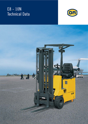 Челни вилични електрокари OM-Pimespo E 8 N