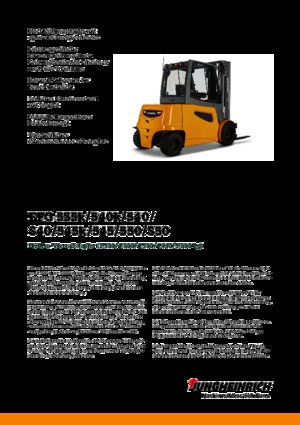Челни вилични електрокари Jungheinrich EFG S50