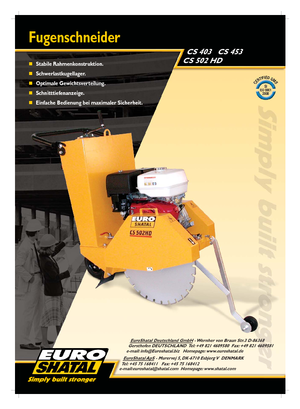 Фугорези Shatal CS 502 HD E