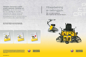 Роторни заглаждачи - ръчно водими Wacker Neuson CT 36-400 E