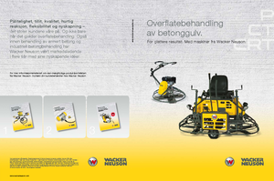 Роторни заглаждачи - ръчно водими Wacker Neuson CT 36-400 E