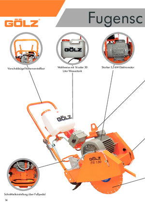 Фугорези Gölz FS 130 E