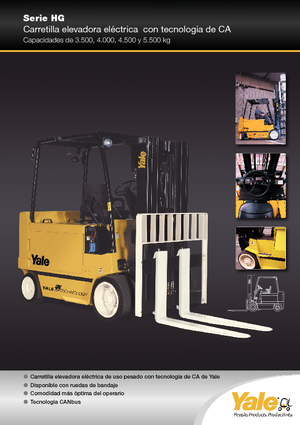 Челни вилични електрокари Yale ERC 45 HG