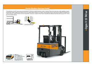 Челни вилични мотокари, дизелови OMG Ergos III 15 TA 3 ac