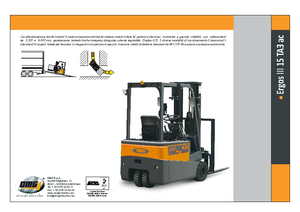 Челни вилични мотокари, дизелови OMG Ergos III 15 TA 3 ac