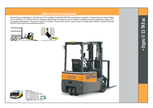 Челни вилични мотокари, дизелови OMG Ergos III 15 TA 3