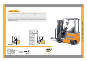 Челни вилични мотокари, дизелови OMG Ergos III 15 TA 4