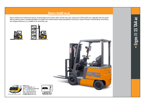 Челни вилични мотокари, дизелови OMG Ergos III 15 TA 4