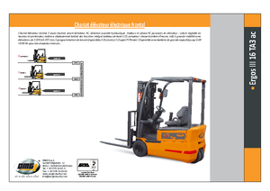 Челни вилични електрокари OMG Ergos III 16 TA 3