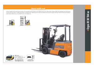 Челни вилични електрокари OMG Ergos III 30 TA 4