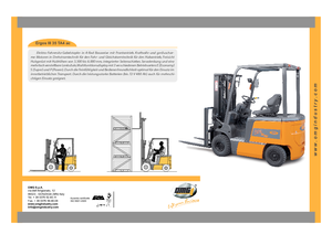 Челни вилични мотокари, дизелови OMG Ergos III 35 TA 4