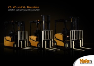 Челни вилични електрокари Yale ERP 18 VF