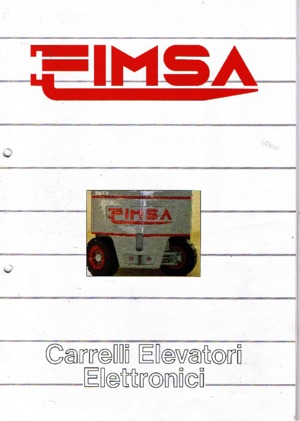 Челни вилични електрокари Fimsa ET 4012