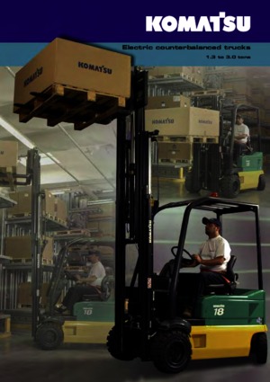 Челни вилични електрокари Komatsu FB 18 M 2 R