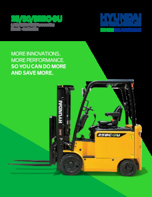 Челни вилични електрокари Hyundai 32BC-9U