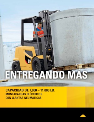 Челни вилични електрокари Caterpillar 2EP8000