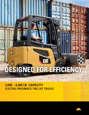 Челни вилични електрокари Caterpillar 2EPC5000
