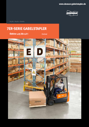 Челни вилични електрокари Doosan B13R-7 