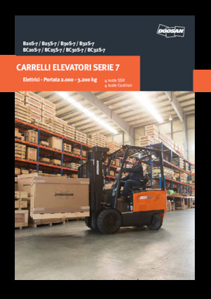 Челни вилични електрокари Doosan B20S-7