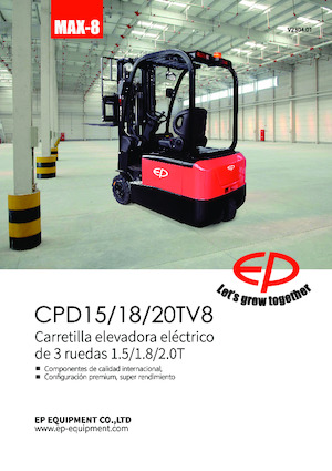 Челни вилични електрокари EP CPD18TV8