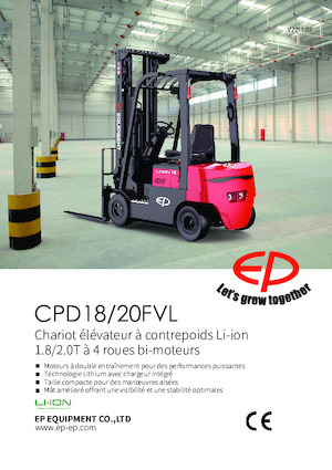 Челни вилични електрокари EP CPD18FVL