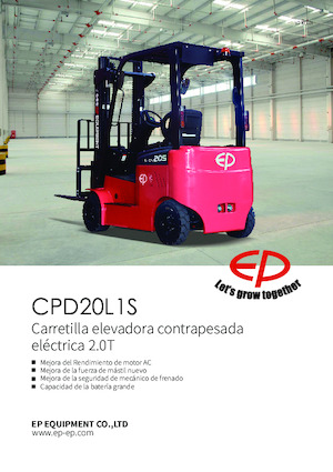 Челни вилични електрокари EP CPD20L1S