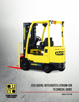 Челни вилични електрокари Hyster E60XNL