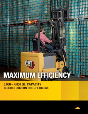 Челни вилични електрокари Caterpillar EC18N