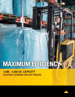 Челни вилични електрокари Caterpillar EC30N