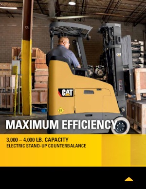 Челни вилични електрокари Caterpillar ECS16N