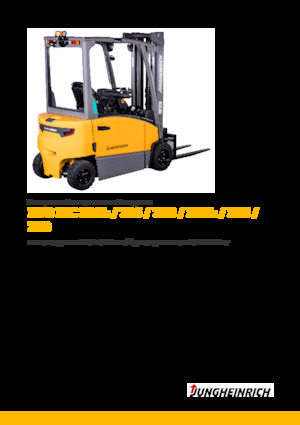 Челни вилични електрокари Jungheinrich EFG MC 316 