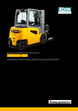 Челни вилични електрокари Jungheinrich EFG 550