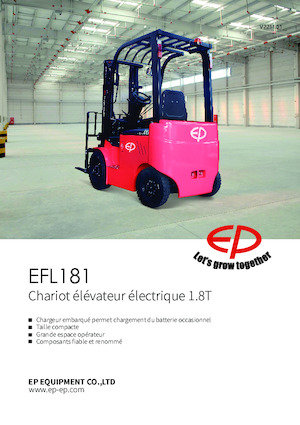 Челни вилични електрокари EP EFL181