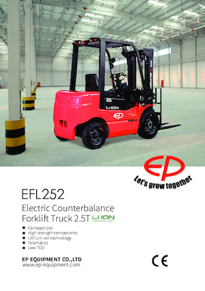 Челни вилични електрокари EP EFL252