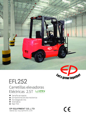 Челни вилични електрокари EP EFL252