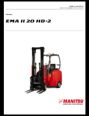 Челни вилични електрокари Manitou EMA II 20 HD-2