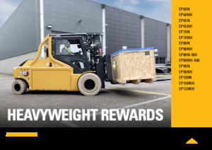 Челни вилични електрокари Caterpillar EP80N