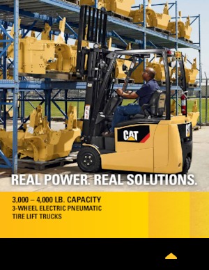Челни вилични електрокари Caterpillar EP16PNT