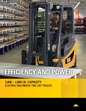 Челни вилични електрокари Caterpillar EP3500