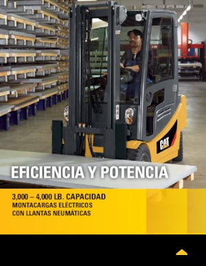 Челни вилични електрокари Caterpillar EPC3000