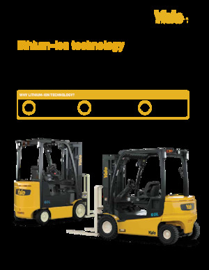 Челни вилични електрокари Yale ERC050VGL