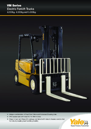 Челни вилични електрокари Yale ERP50VM 6 