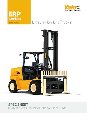 Челни вилични електрокари Yale ERP155VNL